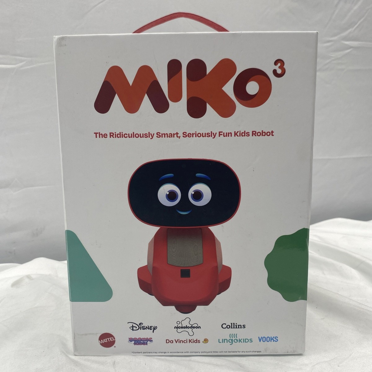 Miko 3 Interactive Robot – Red for sale online | eBay