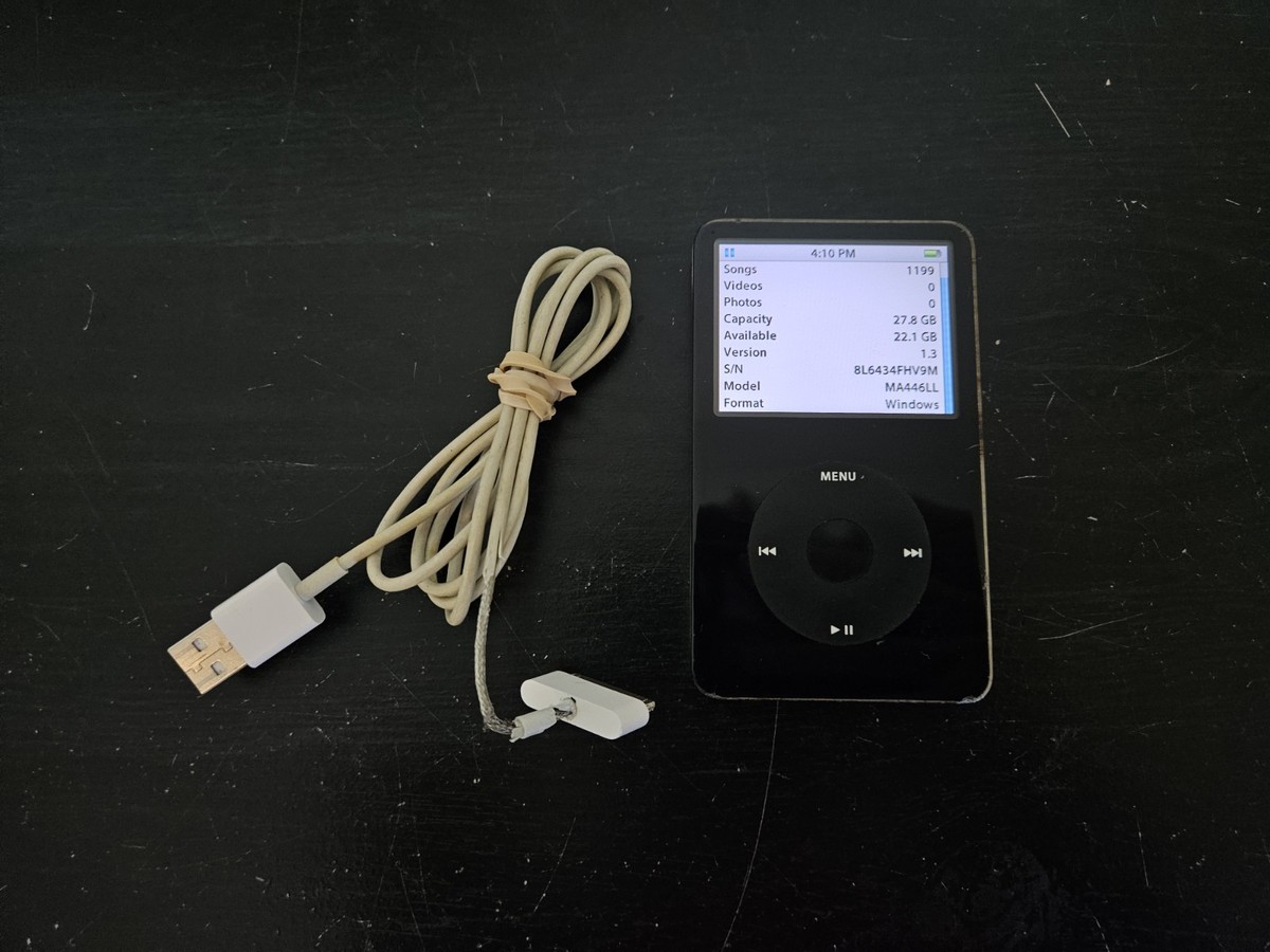 Apple iPod Classic 30GB A1136 アップル アイポッド s-l400.jpg