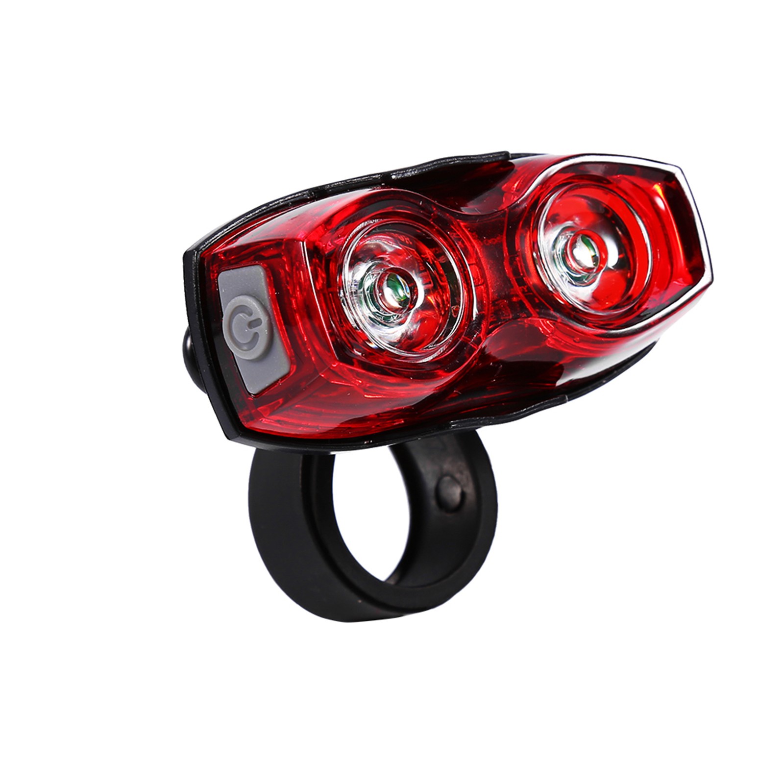 2 LED Safety Tail Light Lamp For Bright Cycling Recommended