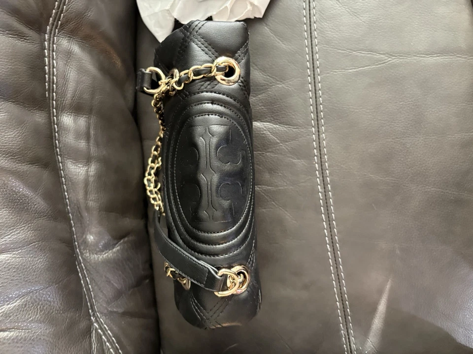 BOLSO DE HOMBRO CONVERTIBLE SUAVE FLEMING TORY BURCH Color Negro Foto 4 de 4