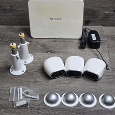 NETGEAR Arlo VMB3000 BASE Station HUB Wireless Security Camera System w/3 Camera