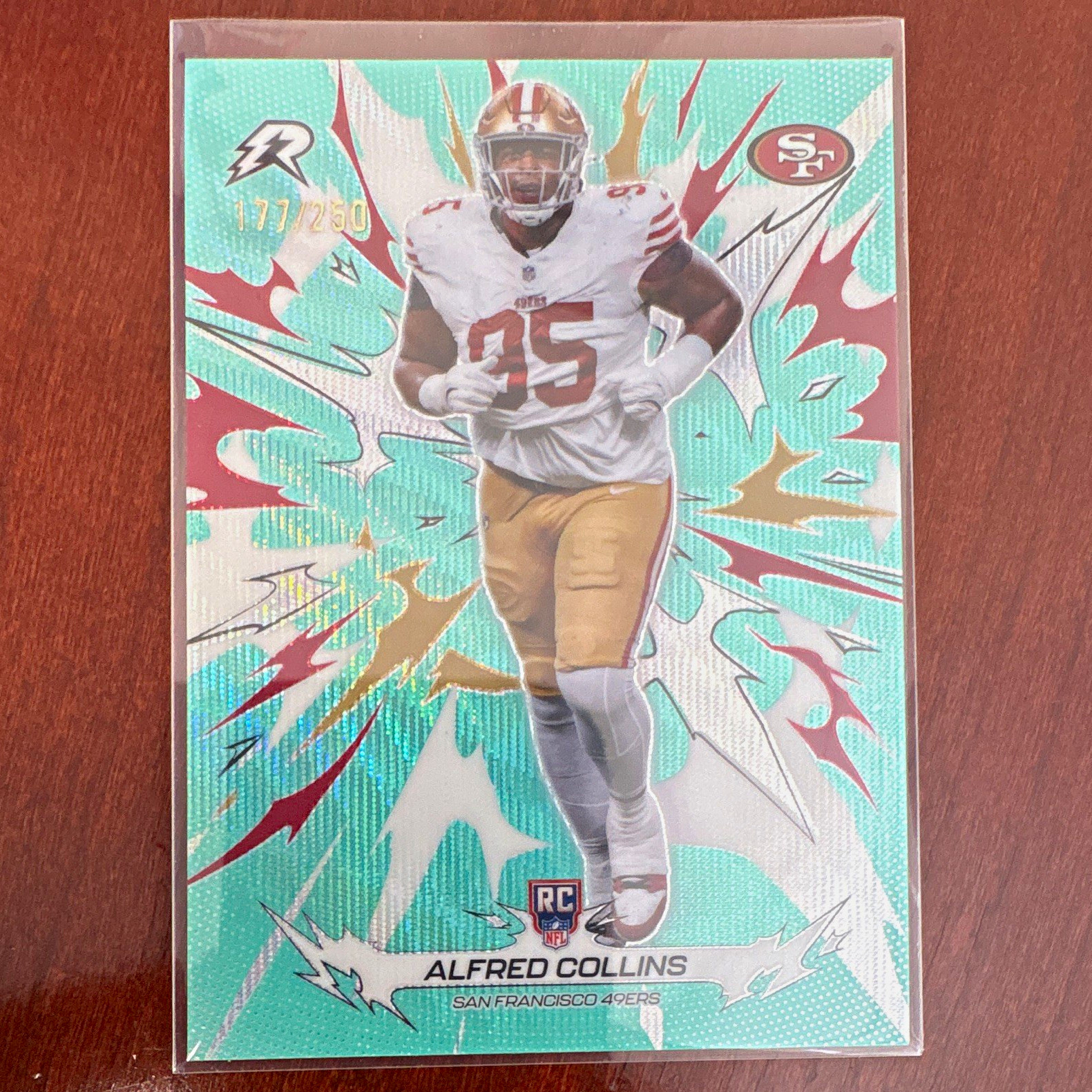 2025 Topps Resurgence Alfred Collins Rookie #186 San Francisco 49ers /250