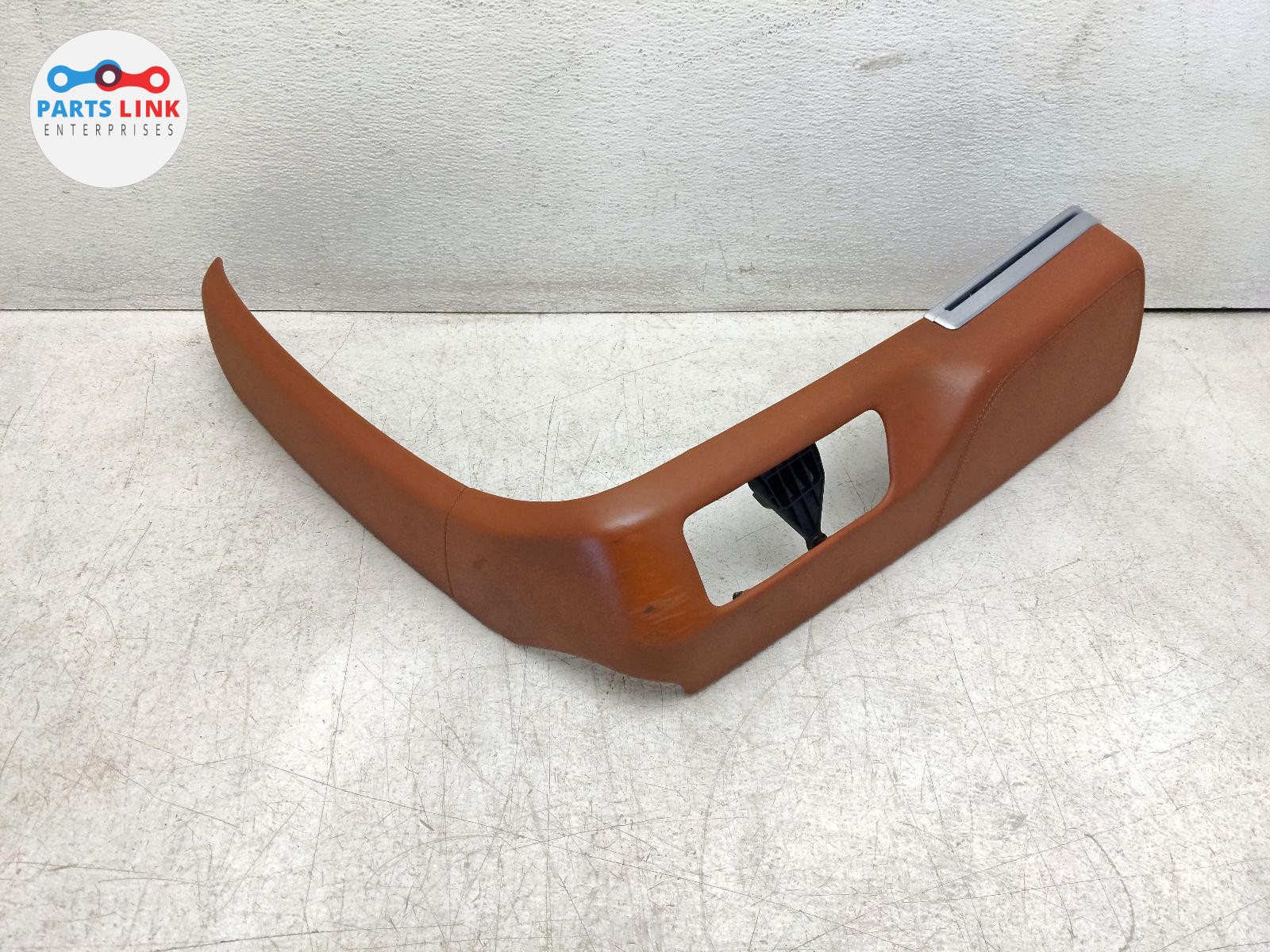 2006-12 BENTLEY CONTINENTAL FLYING SPUR FRONT LEFT SEAT SWITCH TRIM COVER 3W2
