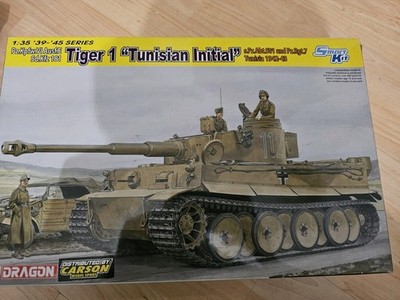 Dragon 6608 Pz.Kpfw.VI Ausf.E Tiger I Initial s.Pz.Abt.501 Tunisia 1942-43 1:35