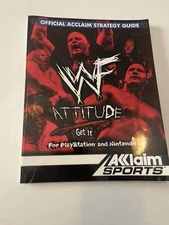 WWF Attitude Official Acclaim Strategy Guide 