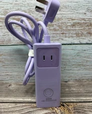 Baseus PowerCombo 65W - Portable Power Strip USB C Desk Charging Station