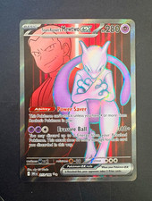 The Pokemon Company Team Rocket's Mewtwo ex 213/182 Destined Rivals Rare Holo EN on eBay