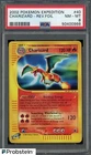 2002 Pokemon Expedition #40 Charizard Reverse Foil PSA 8 NM-MT
