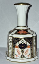 Royal Crown Derby Old Imari 1128 Bone China Bell Gilt England Decorative