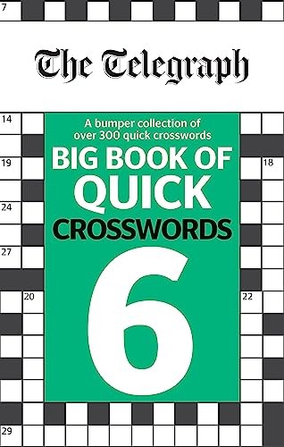 The Telegraph Big Book of Quick Crosswords 6 Puzzle Brain Teaser - Image 4