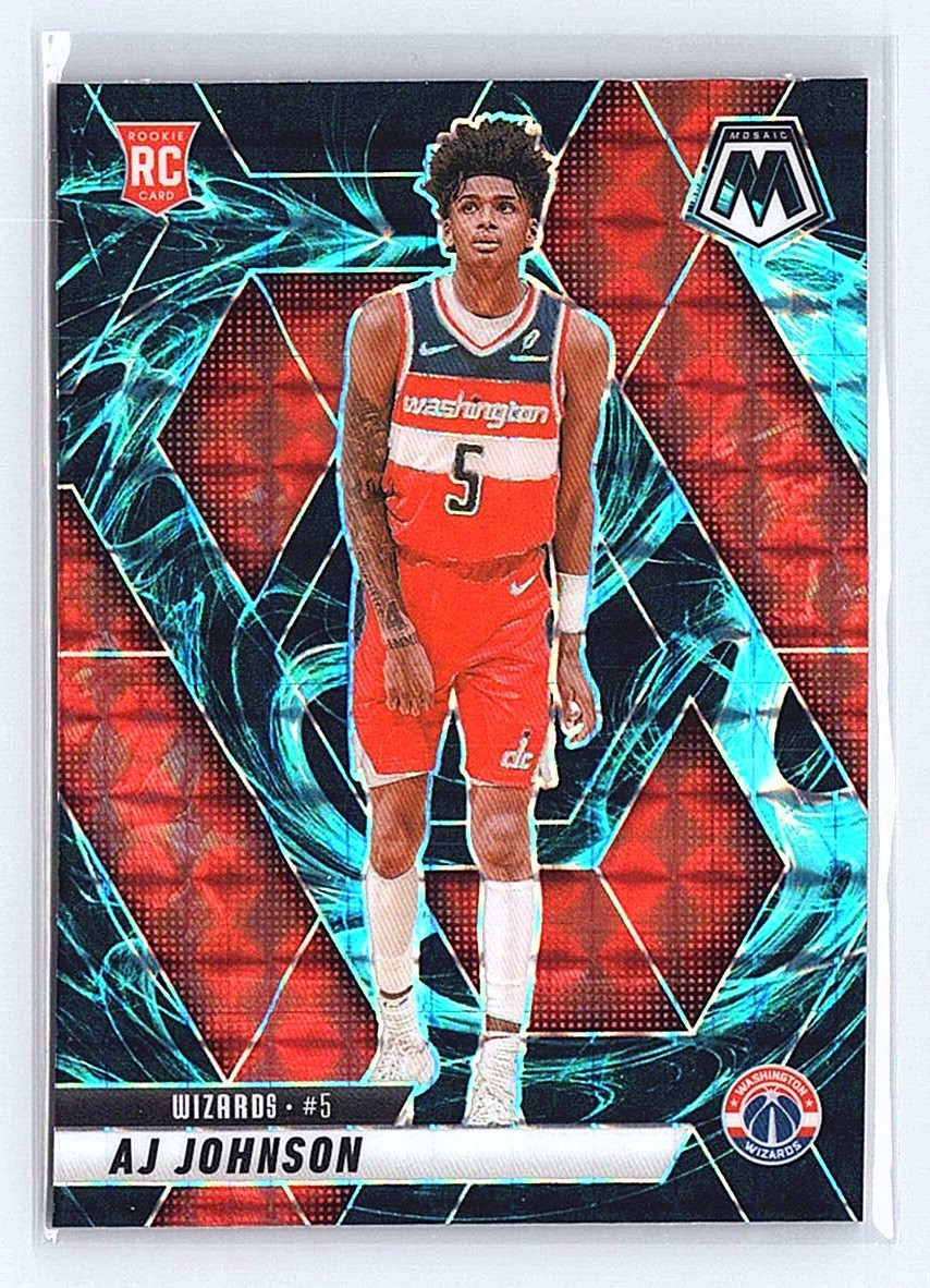 2024-25 Panini Mosaic #215 AJ Johnson Genesis Mosaic
