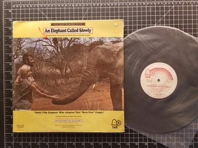 AN ELEPHANT CALLED SLOWLY Soundtrack PROMO LP 1970 IN SHRINK VG+ White Label WLP