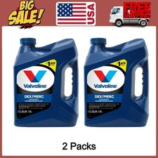 2 Packs Valvoline Dex/Merc Automatic Transmission Fluid (ATF) 1 GA