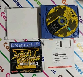 SEGA DREAMCAST STREET FIGHTER III DOUBLE IMPACT MINT ITA EU COMPLETE