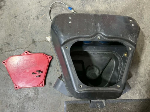 99-07 SUZUKI HAYABUSA LARGE AIR BOX MOD BILLET INTAKE STACKS NITROUS SPRAY BAR