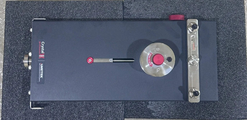 AMETEK CRYSTAL PRESSURE GAUGECAL HP PRESSURE COMPARATOR 15000 PSI/1000BAR/100MPA - Image 2 of 4