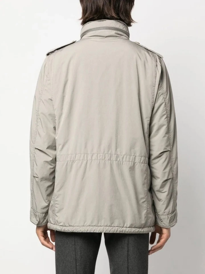 Chaqueta Militar Alberto Aspesi Newcamp M65 Escudo Multibolsillo Tipo Talla L Foto 3 de 4