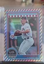 2025 Panini Stars and Stripes - Ethan Holliday #14 Stripes (RC)