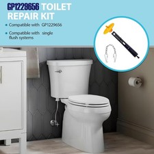 Plastic Flush Valves Repair Set Suitable for Single Flush Toilet Tanks Use