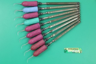 Cavitron Ultrasonic 30K Scaler Inserts (9pk) HANDPIECE USA for REPAIR