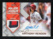 2022 Topps Series 2 Major League Material Anthony Rendon #MLMA-ARE Auto 0n64