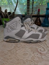 Jordan 6 Retro Low Cool Grey 7Y or 8.5 Women's