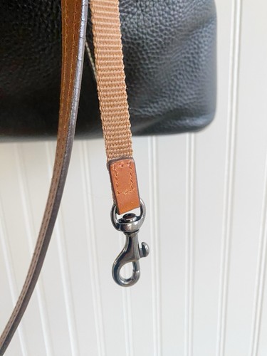Dooney & Bourke Lexington Shopper Handtasche schwarz klein genarbtes Kieselleder - Bild 8 von 14