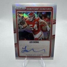 2025 Panini Prizm - Significant Signatures Leo Chenal #SSI-LCL AUTO