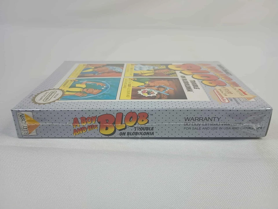 A boy and his blob trouble on Blobolonia Nintendo NES 1989 BRAND NEW SEALED - Image 4 of 4