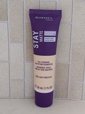 Rimmel STAY MATTE Full Coverage Mattifying Mousse Foundation 010 LIGHT PORCELAIN