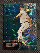 1997 Pinnacle Baseball Greg Maddux Epix Moment Green Emerald SSP Rare Braves HOF