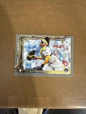 2025 Topps Holiday #H21 - William Contreras Glitter Holiday Parallel - Brewers