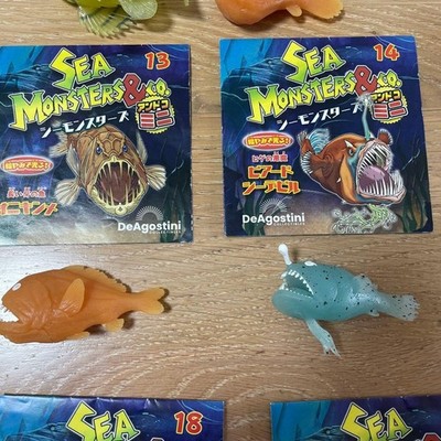 DeAgostini Sea Monsters & Co. Mini Figures Lot of 13 - Rare