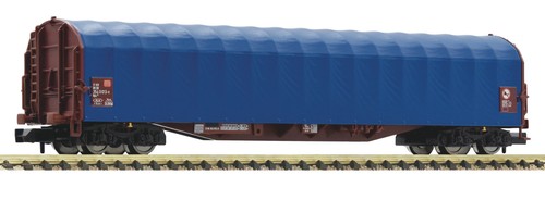 Fleischmann N 837709 Schiebeplanenwagen Gattung Rils 652 der DB Ep.IV NEU OVP | Zustand: Neu