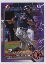 2022 Bowman Prospects Purple Border 184/250 George Valera #BP-22 0p83