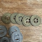 Kalamazoo, Michigan - Dept. of Transpotatio One Fare Transit Token lot indiana — photo 3