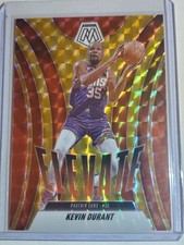 2024-25 Mosaic Kevin Durant /99 Elevate Yellow Reactive Suns
