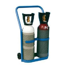 Wigam 80A/B kit bombole acetilene e ossigeno su telaio metallico 10001026