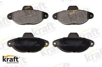 Kraft 6003100 Bremsbelagsatz FüR Scheibenbremse Bremsbelagsatz FüR Fiat