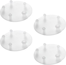 Replacement for Vormax Toilet Tank Silicone Flapper Seal Gasket Transparent