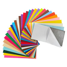 Jtnohx Self Adhesive Felt Sheets, Assorted Colours Sticky Back Felt Fabric for C