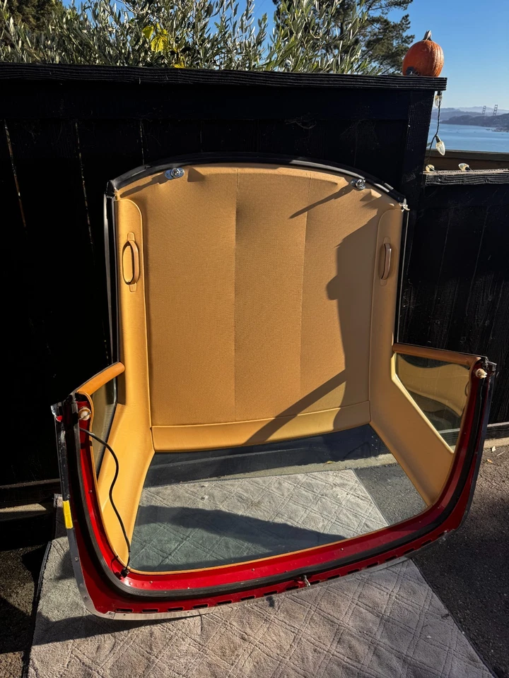 1986 Mercedes 560 SL красный кабриолет жесткий верх (отличное состояние) - Изображение 4 из 4