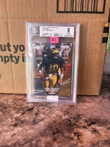 Tom Brady #176 2000 Collector's Edge Supreme card