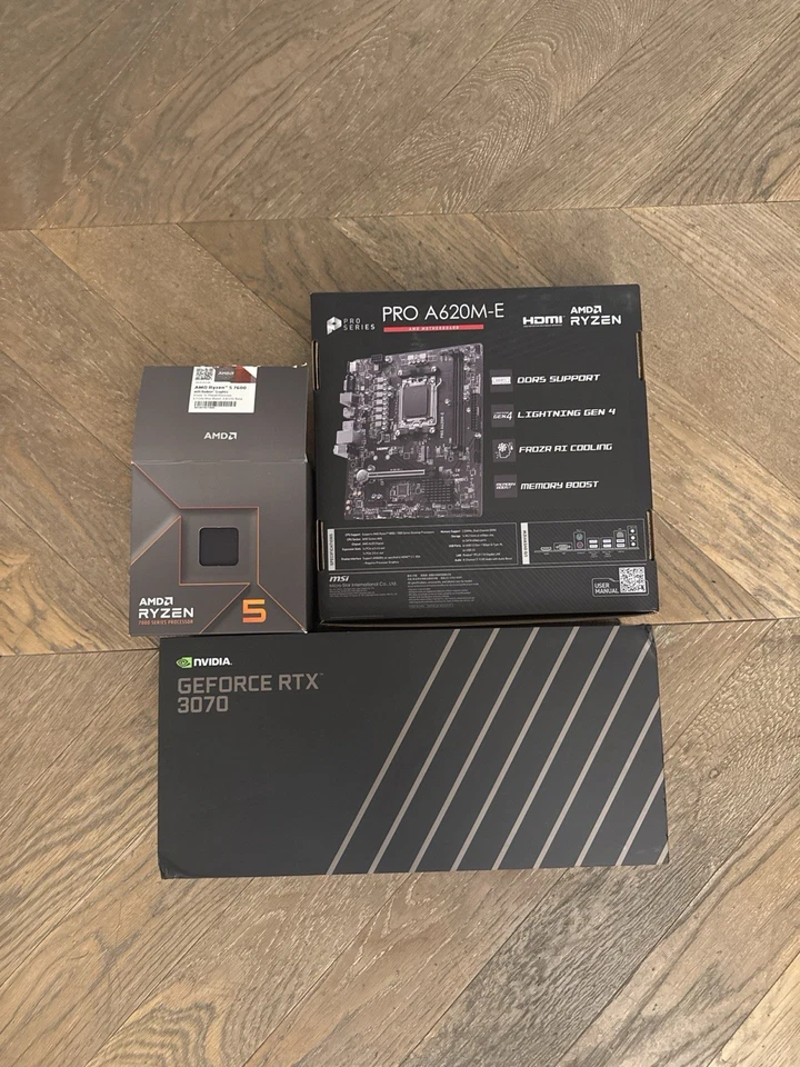 computer gaming fisso CPU: AMD Ryzen 5 7600 - Immagine 4 di 4