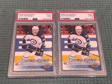 2016-17 Josh Morrissey YG Young Guns Canvas PSA9 Rookie RC (2 Cards)