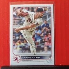 2022 Topps Series 1 - Kyle Muller #30 (RC) Atlanta Braves Rookie 