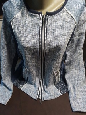 Just White Jacke Gr 44
