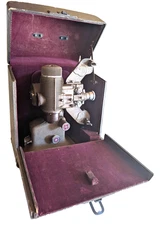 Vtg Bell & Howell 16 mm  Film Projector Diplomat 57X - UNTESTED - With Case