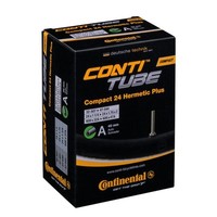 Continental Fahrrad Schlauch Compact 24 Hermetic Plus 24X1 1/4-1.75 Schwarz Av