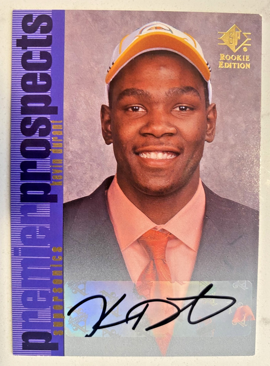 BGS 9.5 Kevin Durant 2007 SP Rookie Edition #61 Auto Rookie Card